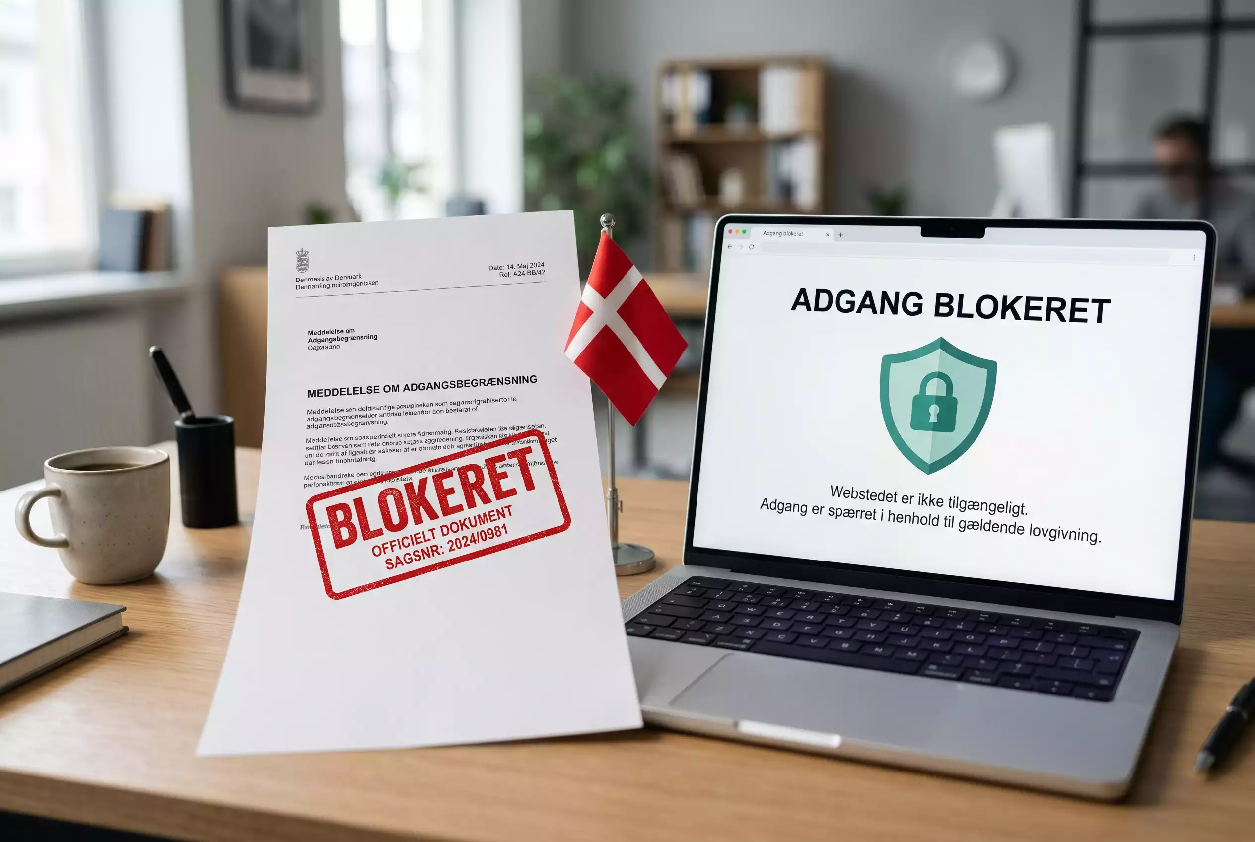 Spillemyndigheden blokerer ulovlige betting sider uden dansk licens — lovgivning og håndhævelse